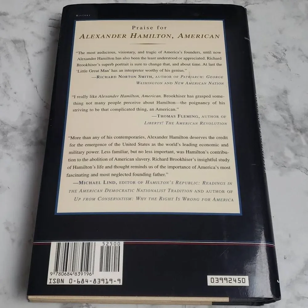 Alexander Hamilton book by Richard Brookshiser